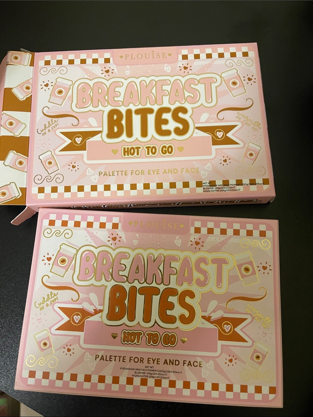 Plouise Breakfast Bites Hot To Go Eyeshadow Palette - Pink